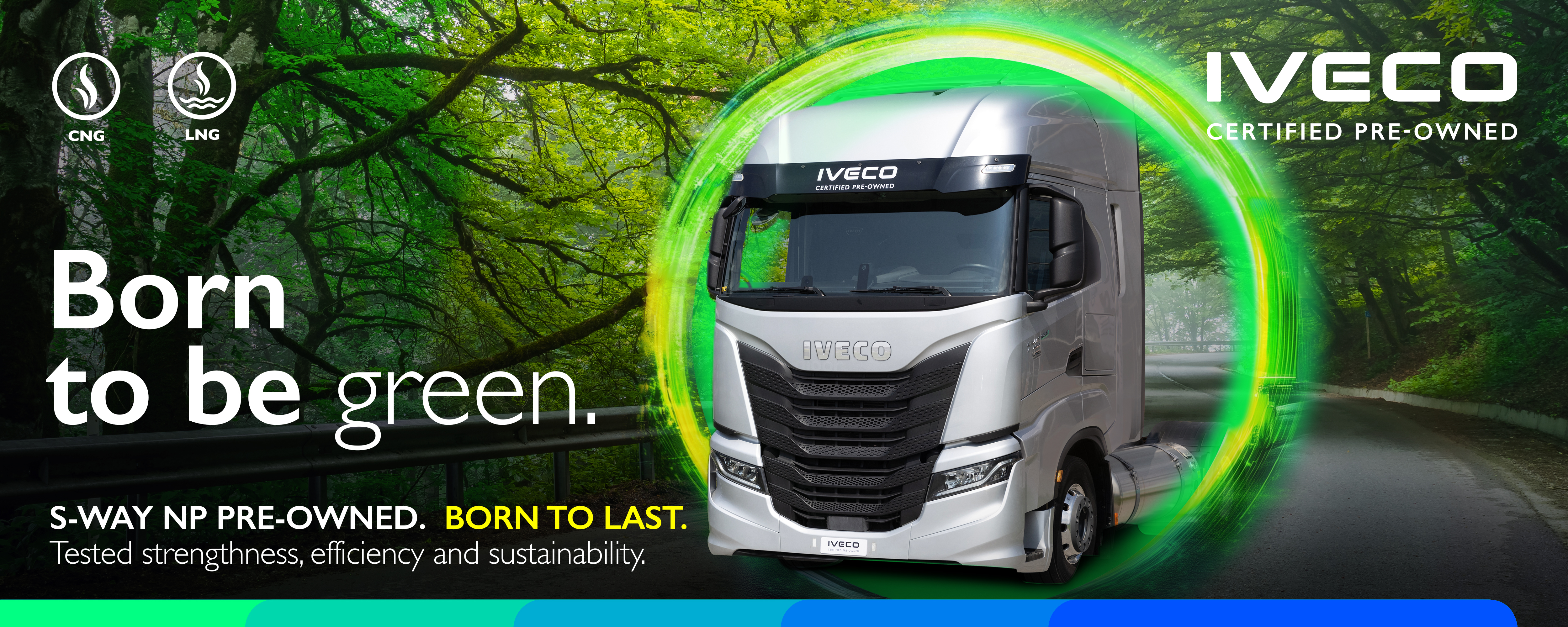 <b>IVECO S-WAY NP PRE-OWNED: BORN TO BE GREEN</b>