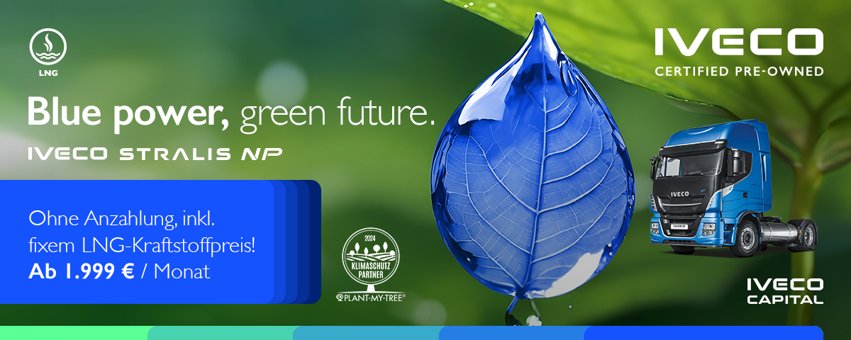 Blue power, green future.